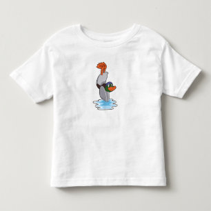 T-shirt Pour Les Tous Petits Canard avec stand dans l'eau.PNG