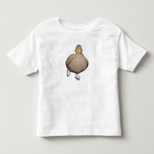 T-shirt Pour Les Tous Petits Canard Patinage sur glace Patins sur glace
