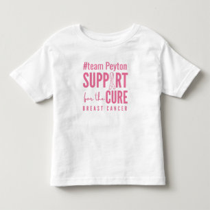 T-shirt Pour Les Tous Petits cancer du sein traitement personnalisé Toddler T-S