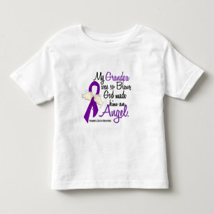 T-shirt Pour Les Tous Petits Cancer pancréatique de grand-papa de l'ange 2