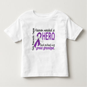 T-shirt Pour Les Tous Petits Cancer pancréatique grand-papa nécessaire de héros