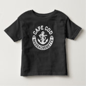 T-shirt Pour Les Tous Petits Cape Cod le Massachusetts (Devant)