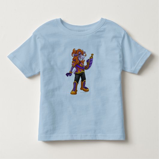 T-shirt Pour Les Tous Petits Capitaine 2 d'équipe de Kreludor (Devant)