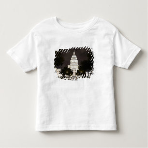T-shirt Pour Les Tous Petits Capitol d'état d'Austin, le Texas la nuit