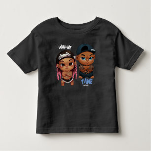 T-SHIRT POUR LES TOUS PETITS CARACTÈRES JUMEAUX DE TIKI TOTS TEE - SHIRTS