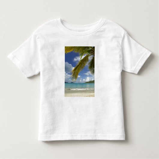 T-shirt Pour Les Tous Petits Caraïbes, îles Vierges américaines, Saint-Thomas, (Devant)