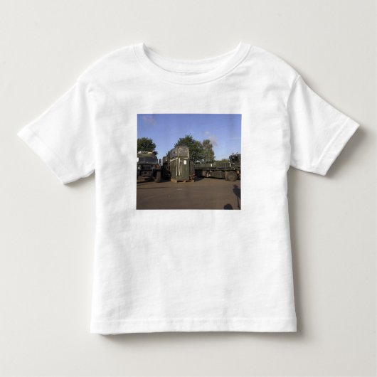 T-shirt Pour Les Tous Petits Cargaison en préparation (Devant)