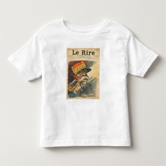 T-shirt Pour Les Tous Petits Caricature du Général Zurlinden (Devant)