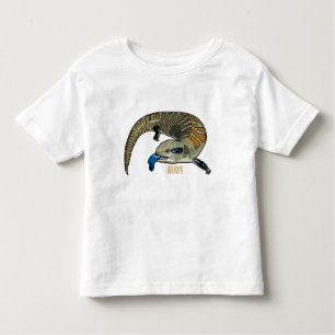 T-shirt Pour Les Tous Petits Caricature en bleu