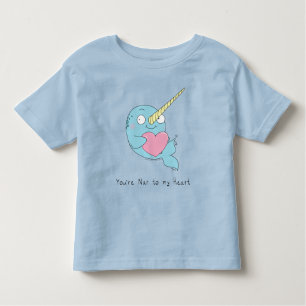 T-shirt Pour Les Tous Petits Caricature Narwhal Cute Kids