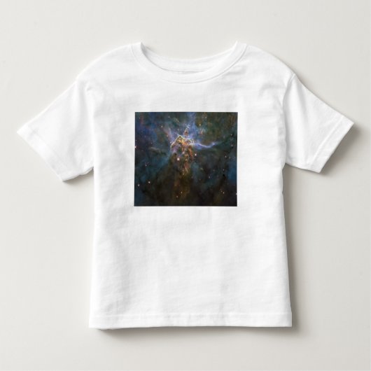T-shirt Pour Les Tous Petits Carina Nebula Etoile Colliers (Devant)