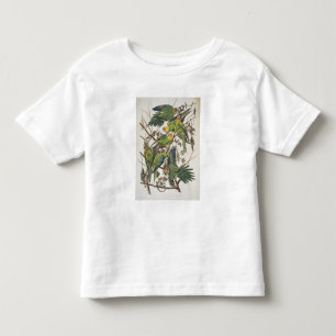 T-shirt Pour Les Tous Petits Carolina Parakeet, de 'Birds of America', 1829
