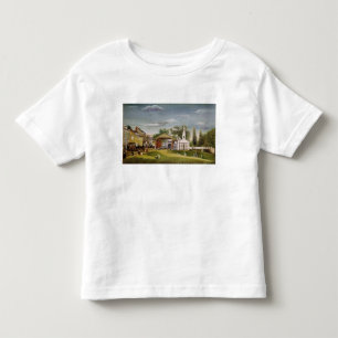 T-shirt Pour Les Tous Petits Carré du marché, Germantown, Pennsylvanie