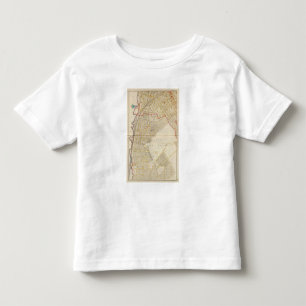 T-shirt Pour Les Tous Petits Carte d'atlas de Mt Vernon