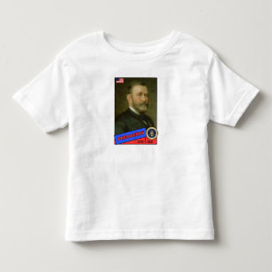 T-shirt Pour Les Tous Petits Carte de baseball d'Ulysses S. Grant