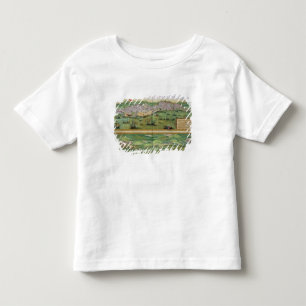 T-shirt Pour Les Tous Petits Carte de Lisbonne, et Cascais, de 'Civitates Orbis