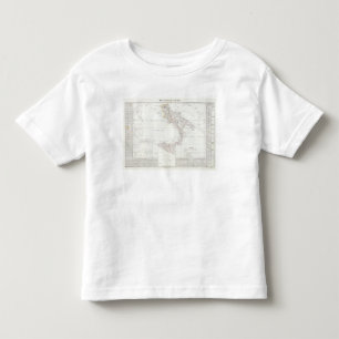T-shirt Pour Les Tous Petits Carte de l'Italie