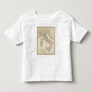 T-shirt Pour Les Tous Petits Carte de l'Italie