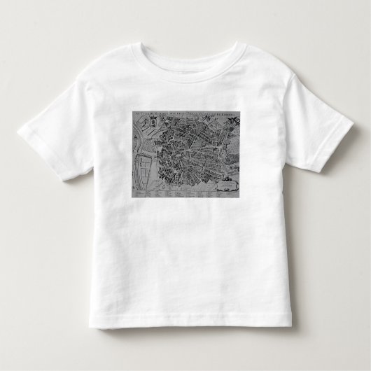 T-shirt Pour Les Tous Petits Carte de Madrid (Devant)