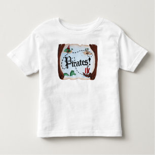 T-shirt Pour Les Tous Petits Carte de pirate