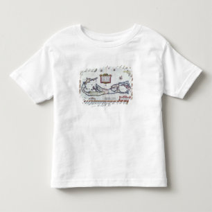 T-shirt Pour Les Tous Petits Carte des Bermudes