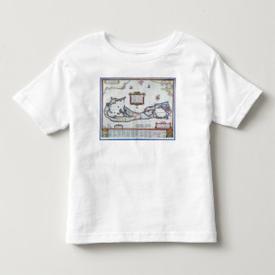 T-shirt Pour Les Tous Petits Carte des Bermudes