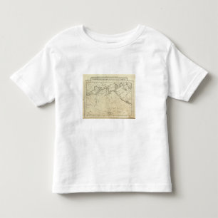 T-shirt Pour Les Tous Petits Carte des découvertes faites par le cuisinier et