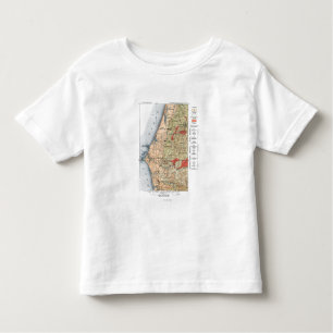 T-shirt Pour Les Tous Petits Carte d'étude géologique des USA