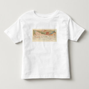 T-shirt Pour Les Tous Petits Carte géologique générale du secteur de Marquet