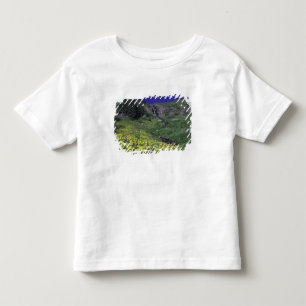 T-shirt Pour Les Tous Petits Cascade et fleurs sauvages dans un pré alpin, 3