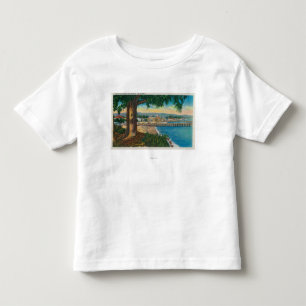T-shirt Pour Les Tous Petits Casino et pilier, Père Noël CruzSanta Cruz, CA