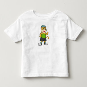 T-shirt Pour Les Tous Petits Casquette de tigre