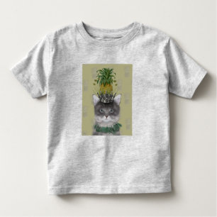 T-shirt Pour Les Tous Petits Cat d'ananas
