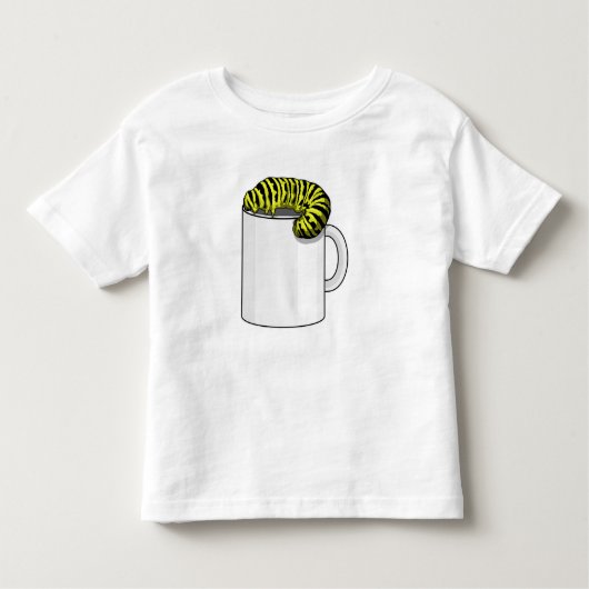 T-shirt Pour Les Tous Petits Caterpillar avec Musique (Devant)