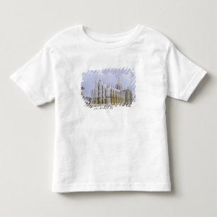 T-shirt Pour Les Tous Petits Cathédrale de Milan des 'vues de Milan et de son