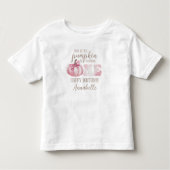 T-shirt Pour Les Tous Petits Ce premier anniversaire de Little Pumpkins (Devant)