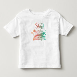 T-shirt Pour Les Tous Petits Célébration Nautique Anniversaire Attire
