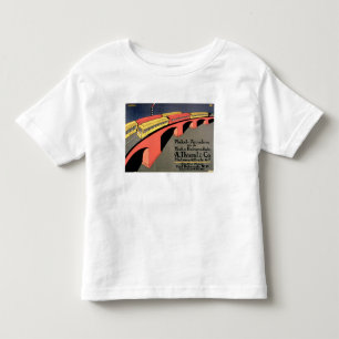 T-shirt Pour Les Tous Petits 'Centre de rassemblement pour le chemin de fer