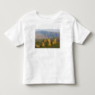 T-shirt Pour Les Tous Petits Cercle de pierres de Castlerigg, district des lacs