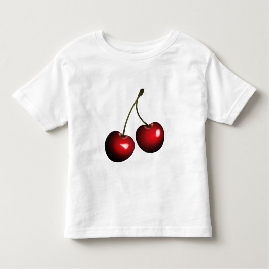 T-shirt Pour Les Tous Petits Cerises sucrées (Devant)