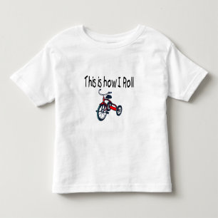 T-shirt Pour Les Tous Petits C'est comment je roule (le tricycle rouge)