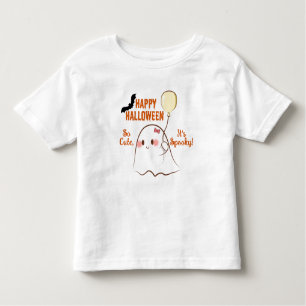 T-shirt Pour Les Tous Petits C'est le premier fantôme d'Halloween de la Éffraya