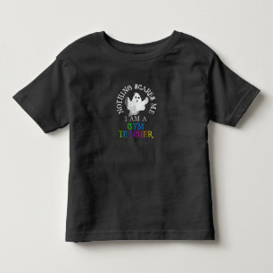 T-shirt Pour Les Tous Petits C'est mon costume d'enseignant de gym Éffrayante N