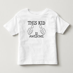 T-shirt Pour Les Tous Petits Cet Enfant Est Magnifique Personnalisé