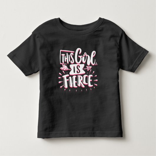 T-shirt Pour Les Tous Petits Cette Fille Est Fière Empowerment Féminin (Devant)