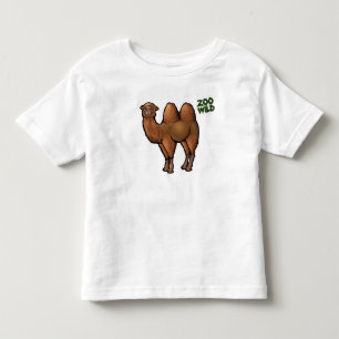 T-shirt Pour Les Tous Petits Chameau Bactrian