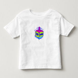 T-shirt Pour Les Tous Petits Chanukah Dreidel