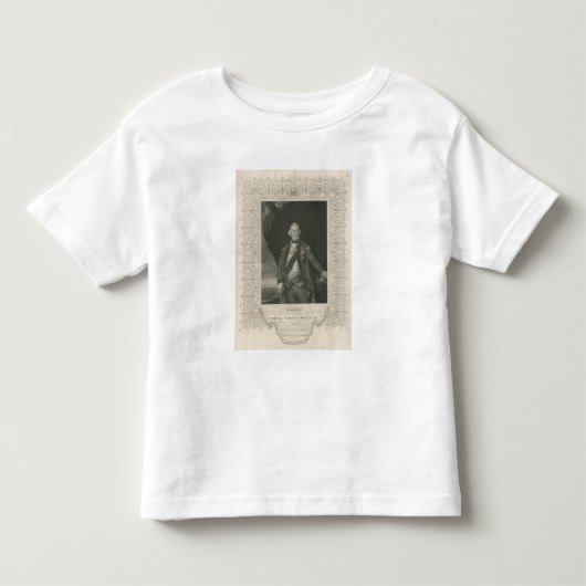 T-shirt Pour Les Tous Petits Charles Cornwallis (Devant)