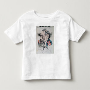 T-shirt Pour Les Tous Petits Charles Dickens à cheval sur la Manche