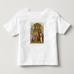 T-shirt Pour Les Tous Petits Charles II (823-77) le chauve, après un manuscrit